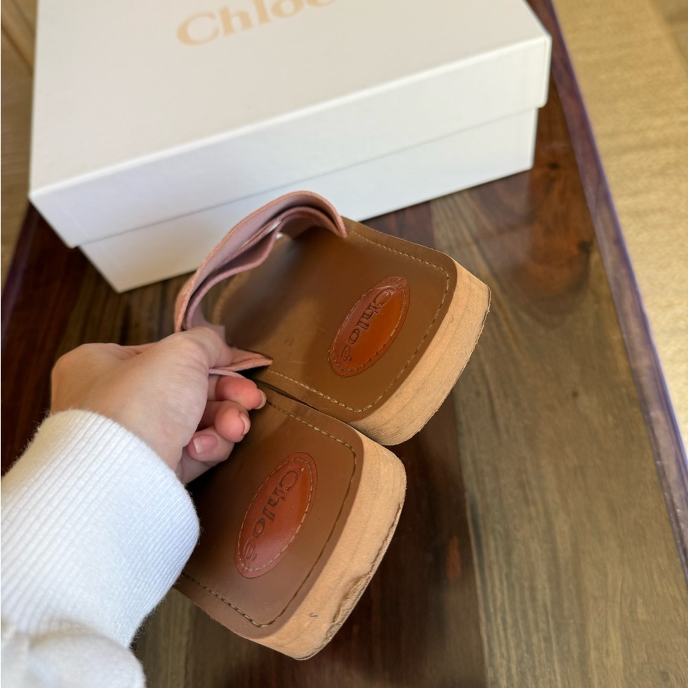 Chloé Woody Slide Sandals - Picture 4 of 15